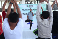 International Yoga Day at Gaur City  