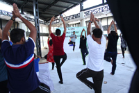 International Yoga Day at Gaur City  