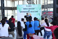 International Yoga Day at Gaur City  