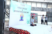 International Yoga Day at Gaur City  