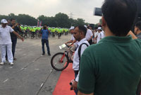 CISF- Cycle, Run and Walk for a Swachh Bharat