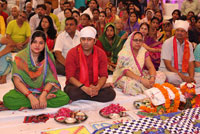 Inauguration Of Hare Krishna Temple At Gaur City-2