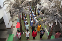 International Yoga Day at Gaurs International School 