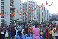 Janamashtmi Celebrations at Gaur City